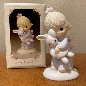 Precious Moments Jesus Loves me girl